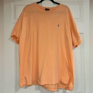 Men’s Polo Ralph Lauren Orange Short Sleeve Shirt